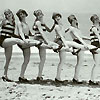 Hollywood, Pacific Ocean, California 1926 год Купальники