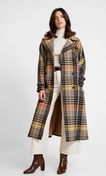 Пальто в клетку INWEAR Пальто в клетку INWEAR