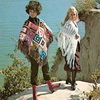 Женская мода 1970-х. Пончо Женская мода 1970-х. Пончо