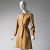 Рой Хальстон платье-рубашка из ткани ultrasuede 1972 год Рой Хальстон платье-рубашка из ткани ultrasuede 1972 год