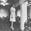 Демонстрация изделий кировской швейной фабрики, 1963 г. Мода 1960-е