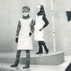 Съемка передачи о моде на телевидении, Москва, 1965 г. Мода 1960-х