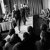 Демонстрация моделей рабочей одежды, 1960-е Мода 1960-х годов