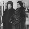 Жена и мать Председателя Совета Министров СССР А.Косыгина, 1966 г. Мода 1960-х годов