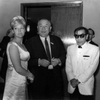 Ирина Скобцева и Борис Андреев на московском международном кинофестивале, 1965 г.