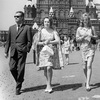 Людмила Хитяева, Николь Курсель в Москве, 1960-е
