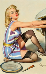 Стиль пин-ап художник Gil Elvgren Стиль пин-ап художник Gil Elvgren
