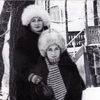 Советская мода -меховая шапка, 1970-е
