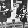 Мода СССР. мини-платья, актрисы И. Шевчук, О. Остроумова и Е. Маркова, 1970-год