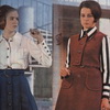 Модные а-образные мини-юбки журнал Силуэт, 1973 год