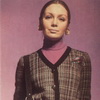 Модный костюм с поясом, Журнал мод, 1973 год