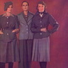  Модные силуэты с поясом, журнал - Мода стран социализма. Модели Польши, 1977 год