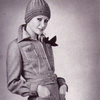 Костюм с курткой-блузоном и мини-юбкой Мода стран социализм, 1977 г. модель Польши