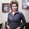  Мода СССР. Актриса Жанна Болотова в костюме с курткой-блузоном, 1970-е