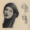 Советская мода, длинные вязаные шарфы, журнал Работница 1976  год