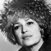  Советская мода -меховая шапка. Актриса Клара Лучко, 1970-е