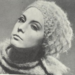 Модные шапочки 1970-х. Журнал мод, 1973 год