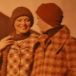 Модные шапочки 1970-х. Журнал мод, 1977 год