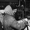 В сельском магазине, 1950-е годы