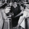 В сельском магазине, 1950-е годы