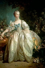 Пышное платье эпохи рококо. Портрет мадам Бержере, Франсуа Буше, 1766 год Пышное платье эпохи рококо. Портрет мадам Бержере, Франсуа Буше, 1766 год