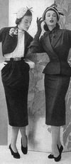 Юбка-карандаш. Стиль Нью Лук, 1950-е годы Юбка-карандаш. Стиль Нью Лук, 1950-е годы