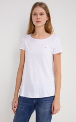 Белая футболка Hilfiger Denim Белая футболка Hilfiger Denim