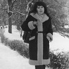 Советская мода, модная дубленка, 1970-е Советская мода, модная дубленка, 1970-е
