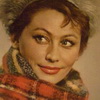 Советская мода, мохеровый шарф, актриса Майя Менглет, 1970-е Советская мода, мохеровый шарф, актриса Майя Менглет, 1970-е
