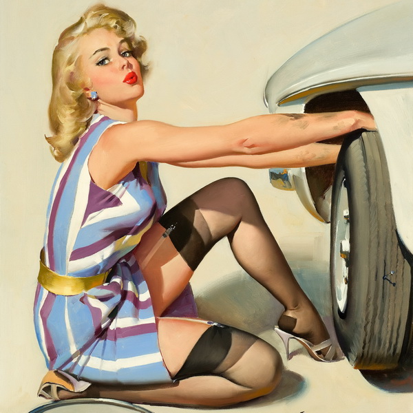 Стиль Pin-up: очаровательный, кукольный, дерзкий