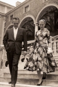 Грейс Келли и Принц Ренье, Канн, 1955 г.
