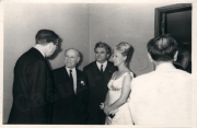 Ирина Скобцева, московский кинофестиваль, 1965 г.