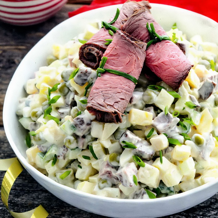 Как приготовить самый вкусный салат оливье?