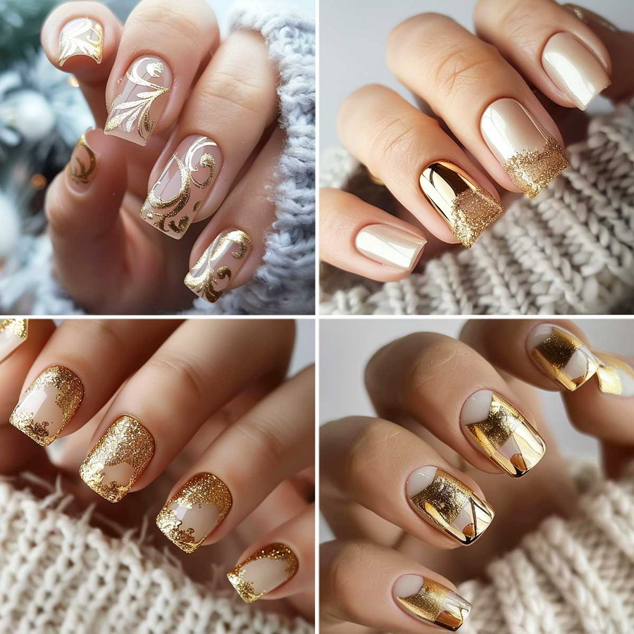 Новогодний золотой маникюр natalizie_01.jpg