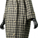 Баленсиага, пальто-кокон без воротника, 1957 год