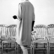 Кристобаль Баленсиага, костюм с жакетом-туникой, 1957 год