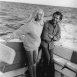 Актриса Катрин Денев и актер Марчелло Мастроянни, конец 1960-х