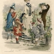 Морской стиль, журнал мод Le Moniteur de la Mode, 1886 г