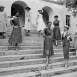 Модели в стиле New look, Венгрия, 1956 г.