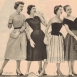 Стиль New look, 1950-е