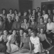 Студенты и преподаватели кафедры моделирования костюма текстильного института, 1940-е г Студенты и преподаватели кафедры моделирования костюма текстильного института, 1940-е г
