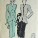 Юбка-карандаш, журналы Butterick 1940 год и McCALL, 1946 г.
