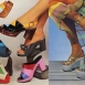Босоножки на платформе, 1973 год