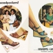Босоножки на платформе, 1970-е