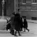 Женские высокие кожаные сапоги без молнии Ленинград, 1950-е годы Женские высокие кожаные сапоги без молнии Ленинград, 1950-е годы