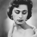 Советская актриса Майя Менглет с итальянской прической, 1950-е
