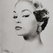Модель Джин Пэтчетт. Макияж глаз 1950-х