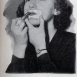 Трафарет для нанесения губной помады, 1940-е годы