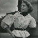 Ансамбль из водолазки и блузки, мода 1950-х годов