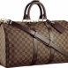 Louis Vuitton саквояж keepal, ткань Damierl Louis Vuitton саквояж keepal, ткань Damierl